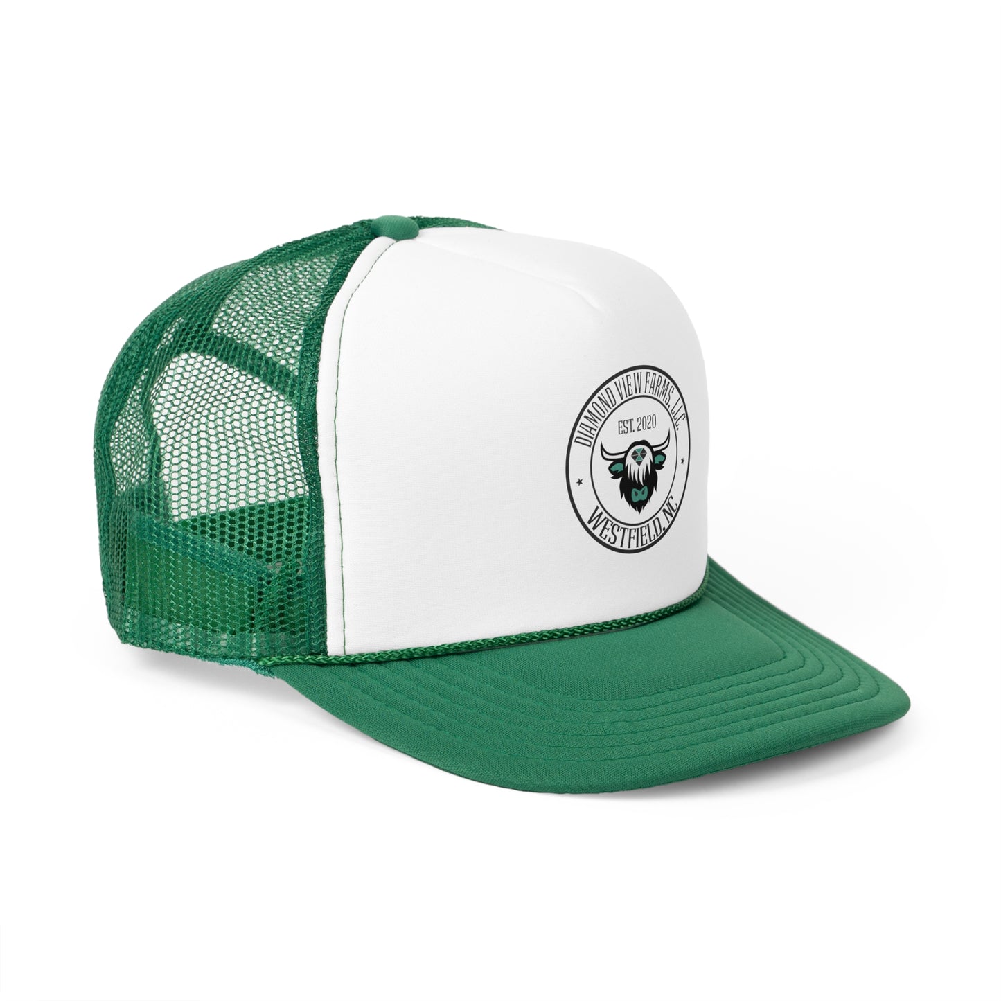 Custom Trucker Cap for Farmers - Diamond View Farms, Established 2020