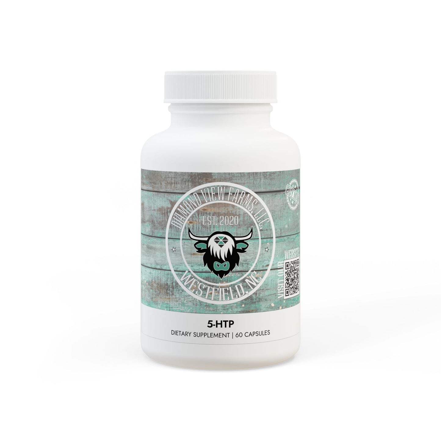 5-HTP Supplement (60 Capsules), by Diamond View Farms