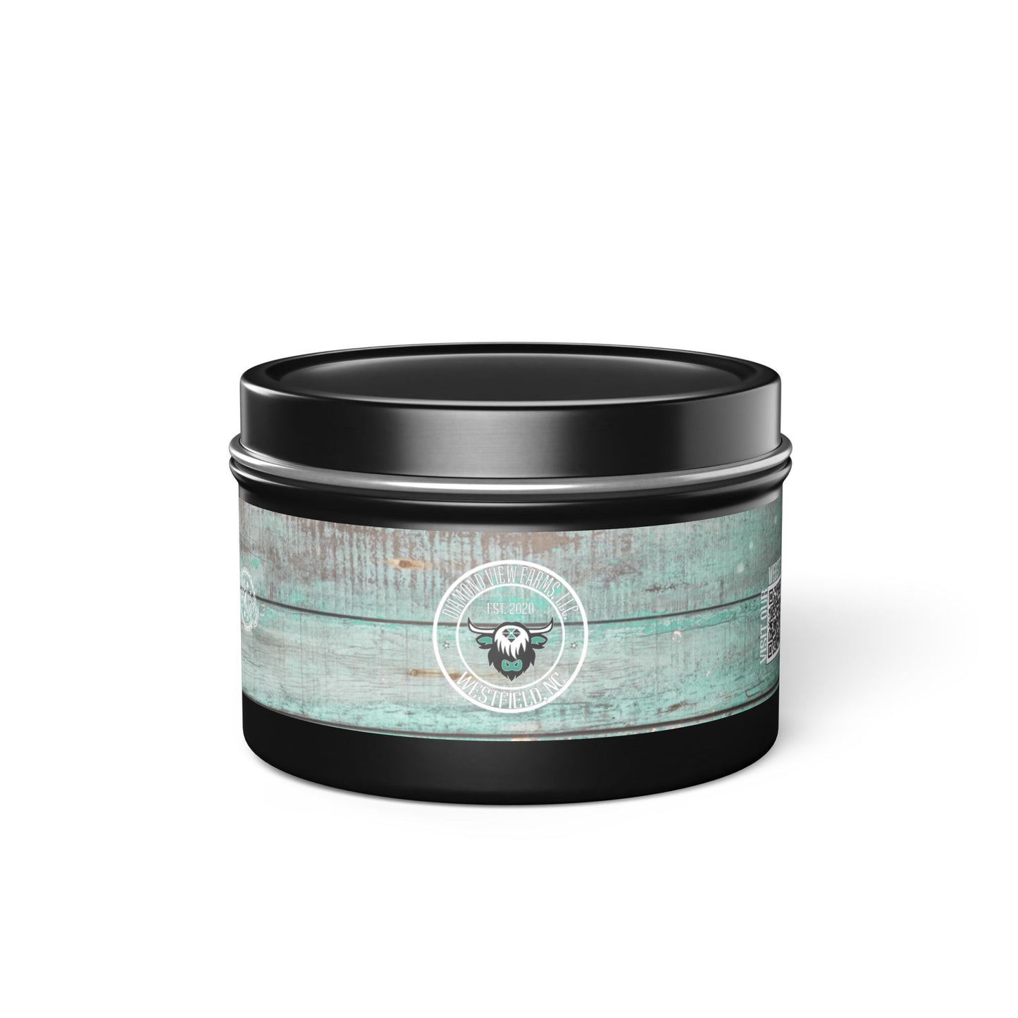 Rustic Tin Candles - Eco-Friendly Soy Wax, Perfect for Relaxation & Home Décor, by Diamond View Farms
