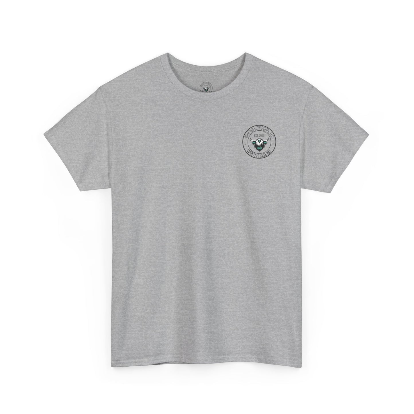 Vintage Graphic Unisex Heavy Cotton Tee - Retro Style with Cool Design, by Diamond View Farms