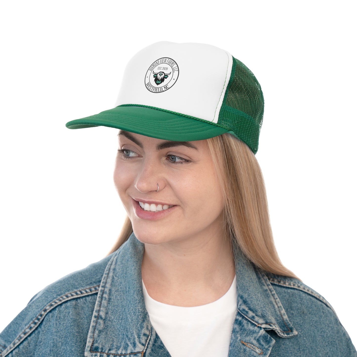 Custom Trucker Cap for Farmers - Diamond View Farms, Established 2020