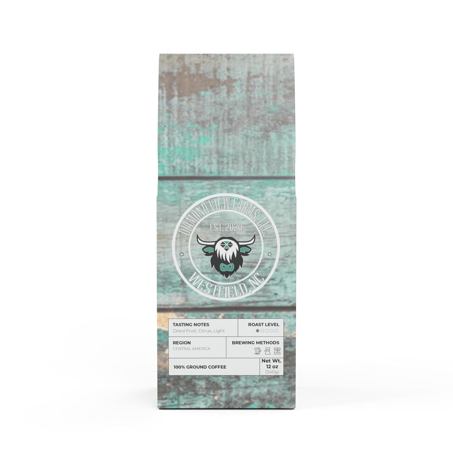 High Lakes Coffee Blend (Light Roast), by Diamond View Farms