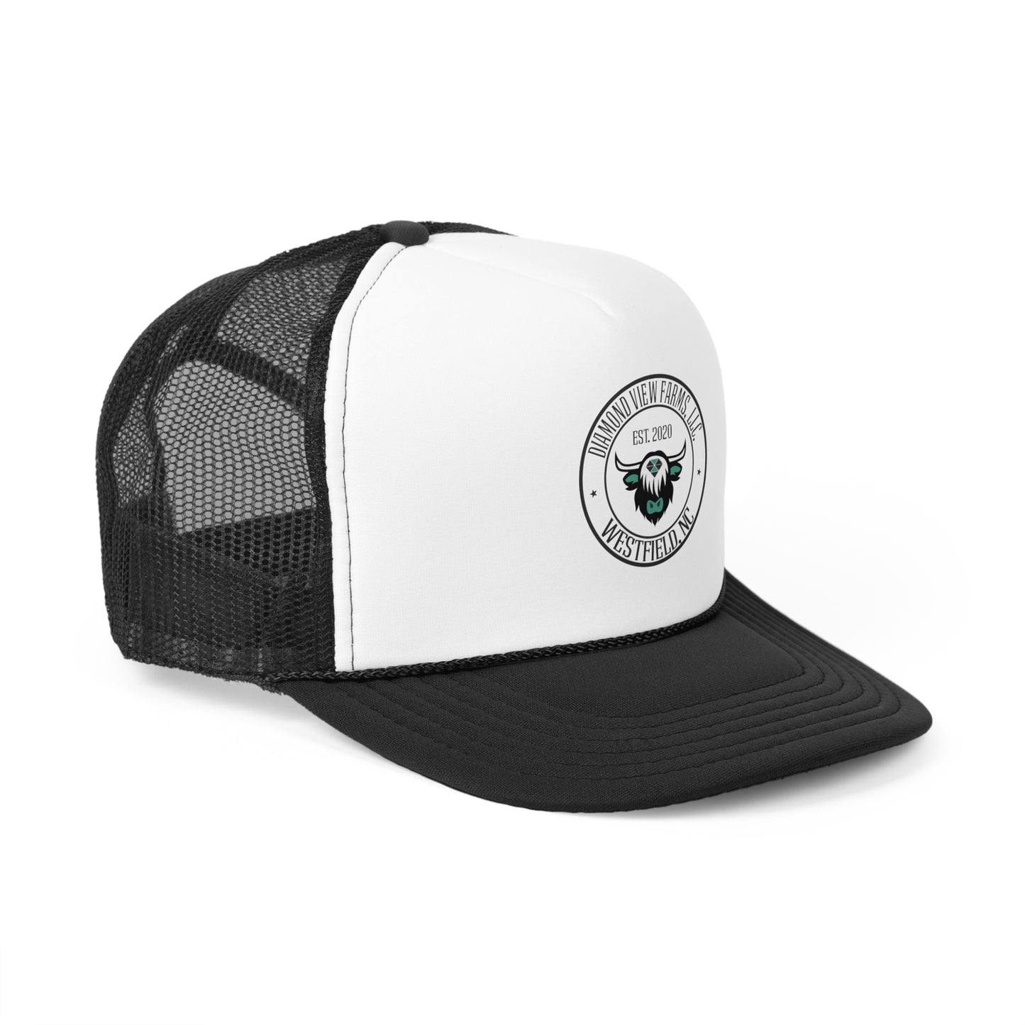Custom Trucker Cap for Farmers - Diamond View Farms, Established 2020