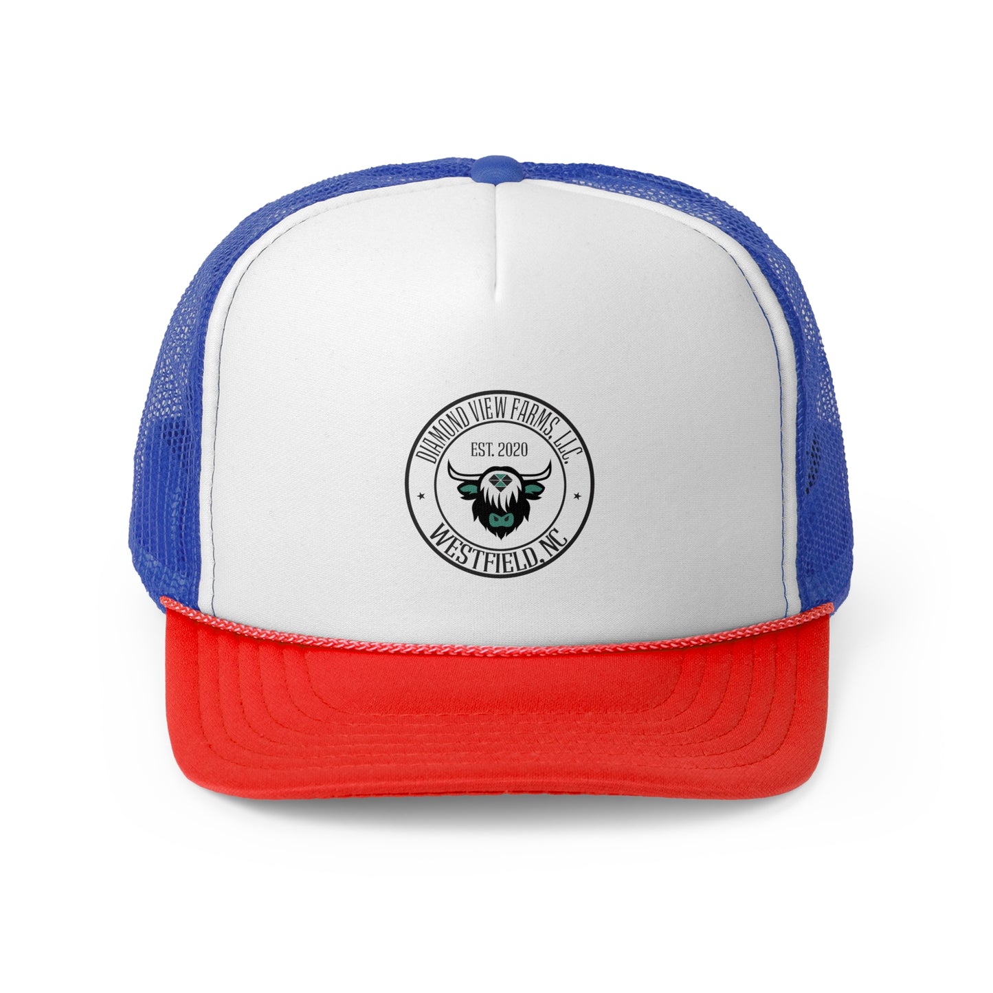 Custom Trucker Cap for Farmers - Diamond View Farms, Established 2020