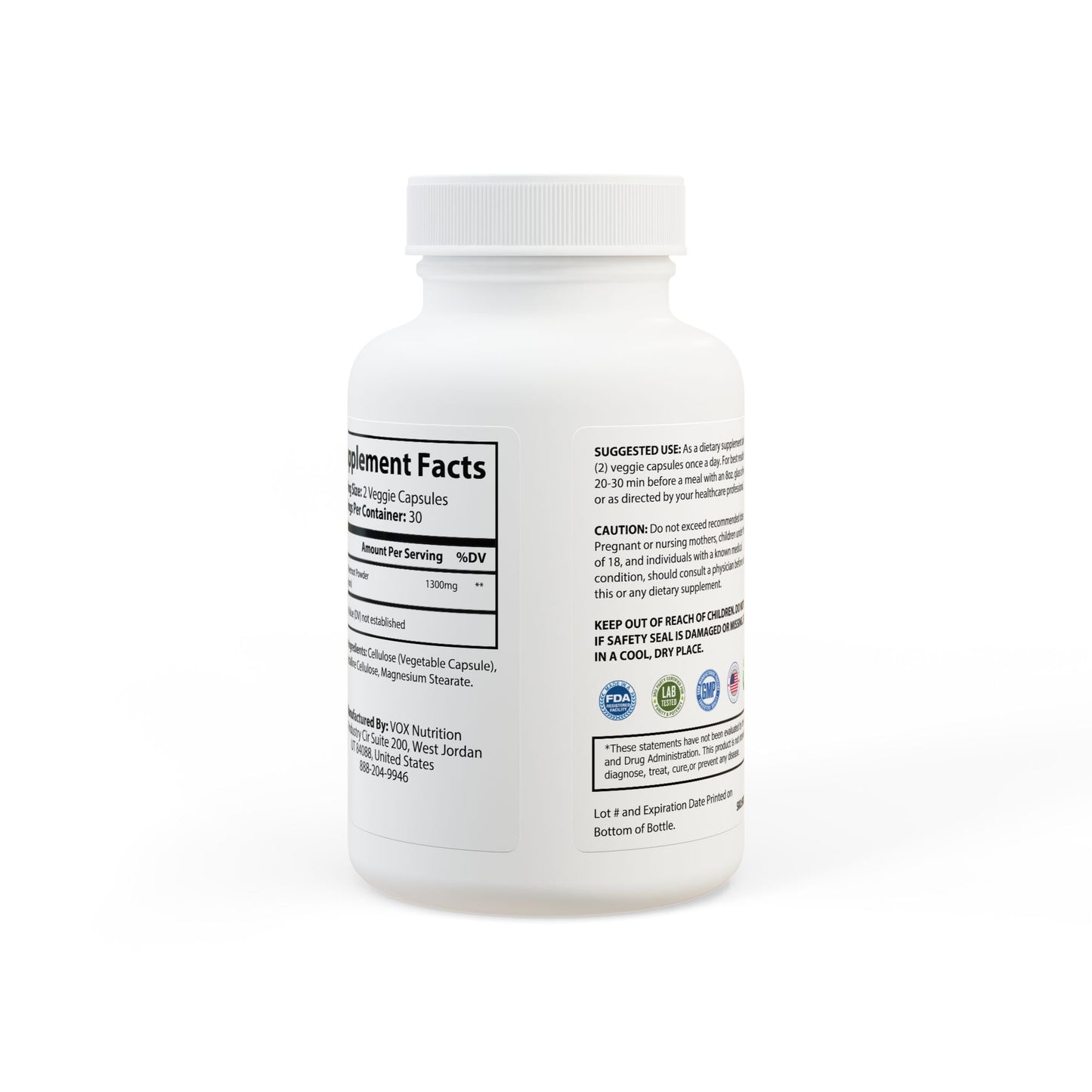Beetroot Supplement (60 Capsules), by Diamond View Farms