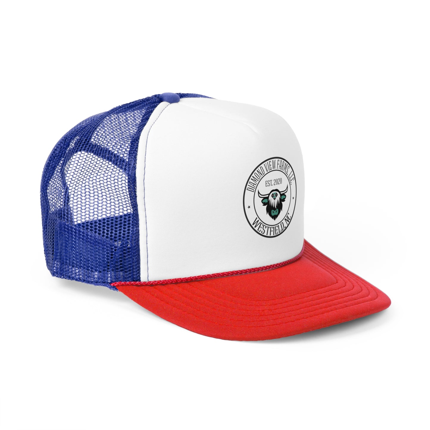 Custom Trucker Cap for Farmers - Diamond View Farms, Established 2020