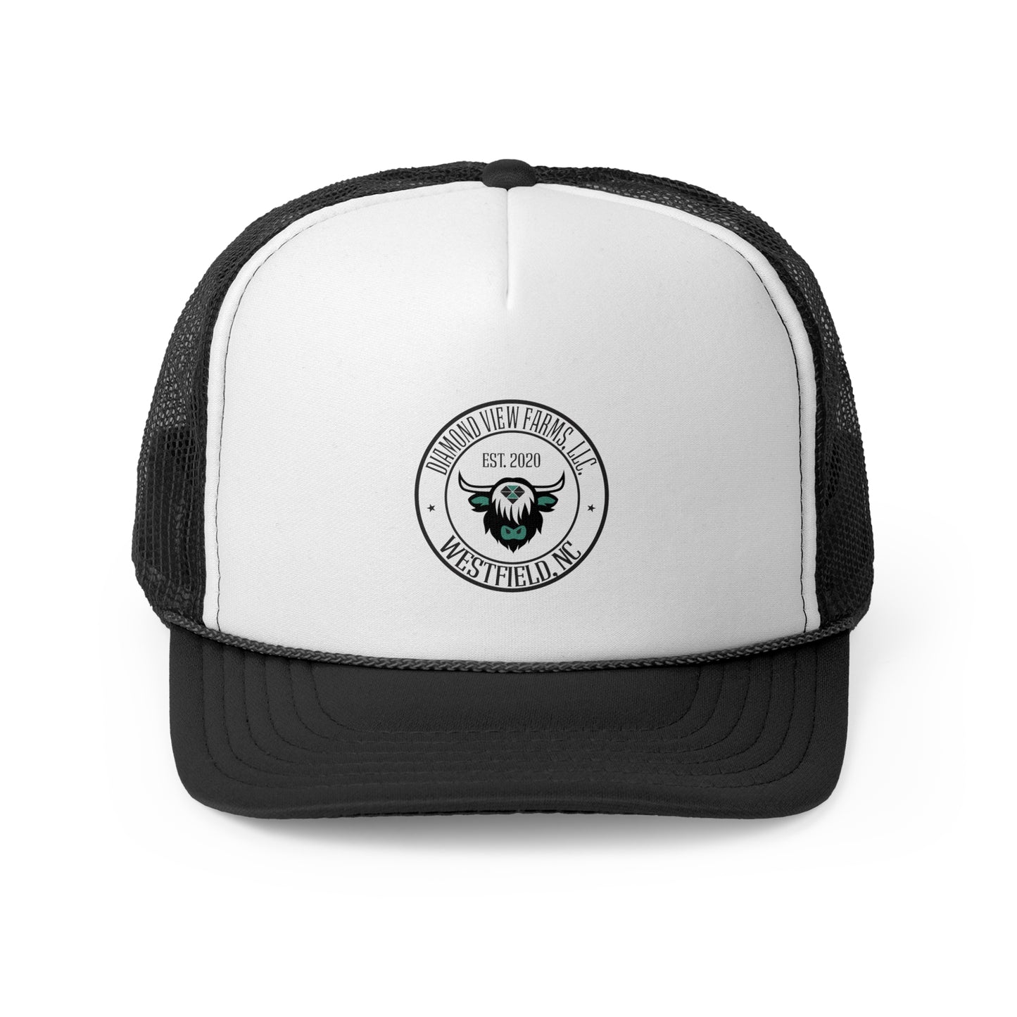 Custom Trucker Cap for Farmers - Diamond View Farms, Established 2020