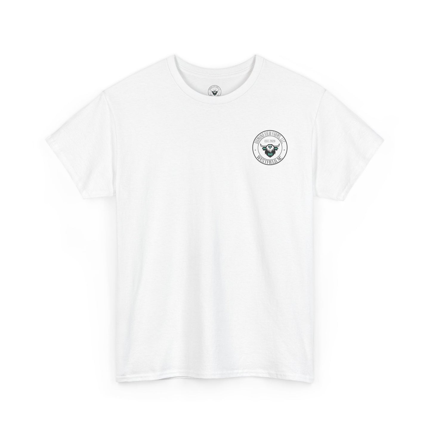 Vintage Graphic Unisex Heavy Cotton Tee - Retro Style with Cool Design, by Diamond View Farms