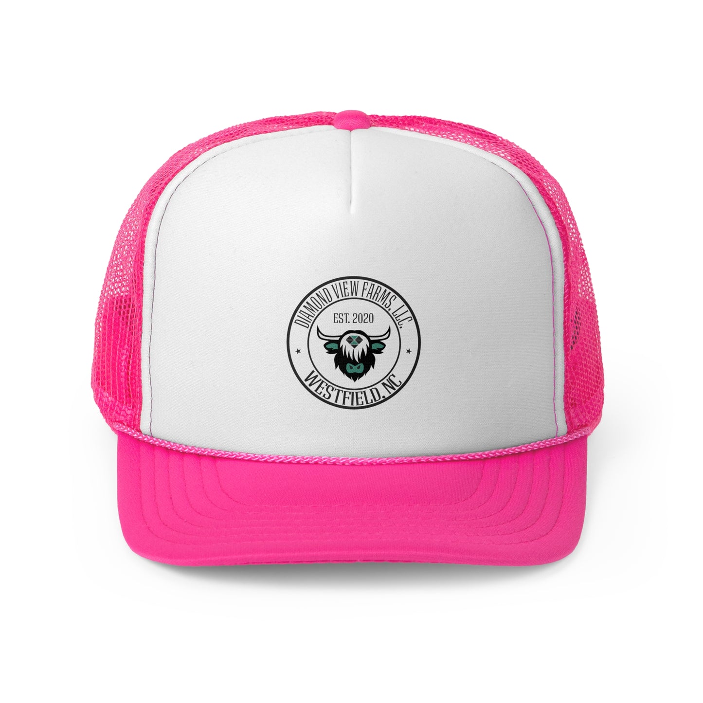 Custom Trucker Cap for Farmers - Diamond View Farms, Established 2020