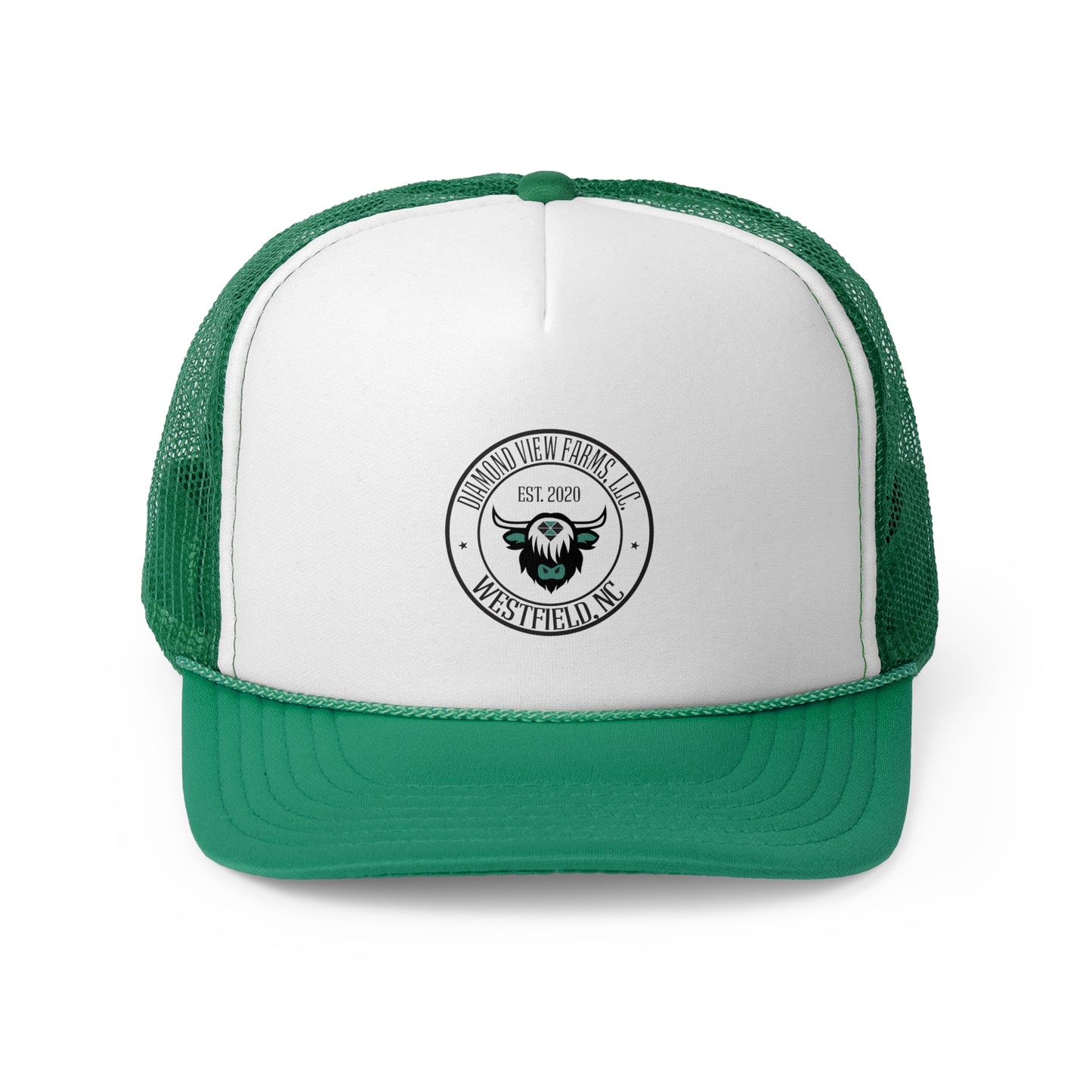 Custom Trucker Cap for Farmers - Diamond View Farms, Established 2020