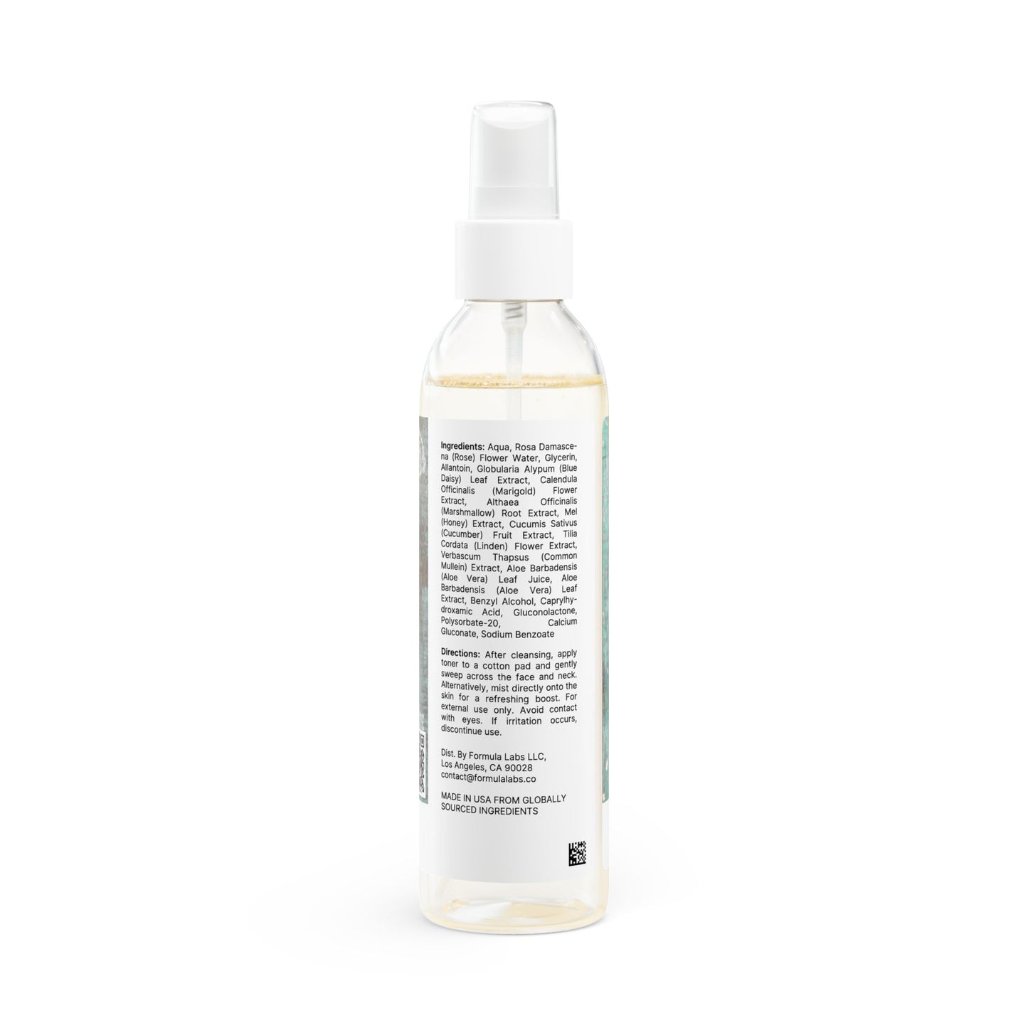 Calming Toner, 6oz, by Diamond View Farms