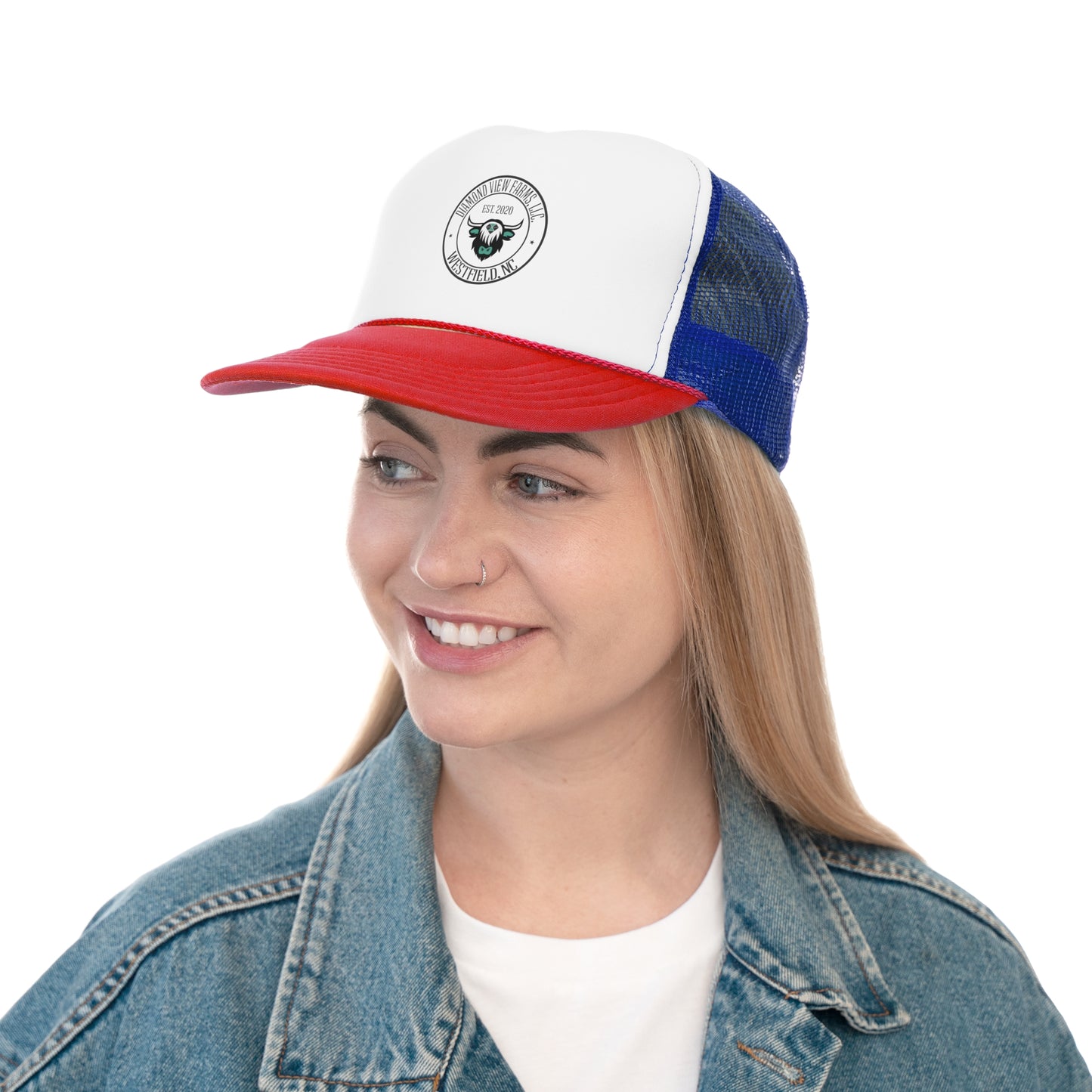 Custom Trucker Cap for Farmers - Diamond View Farms, Established 2020