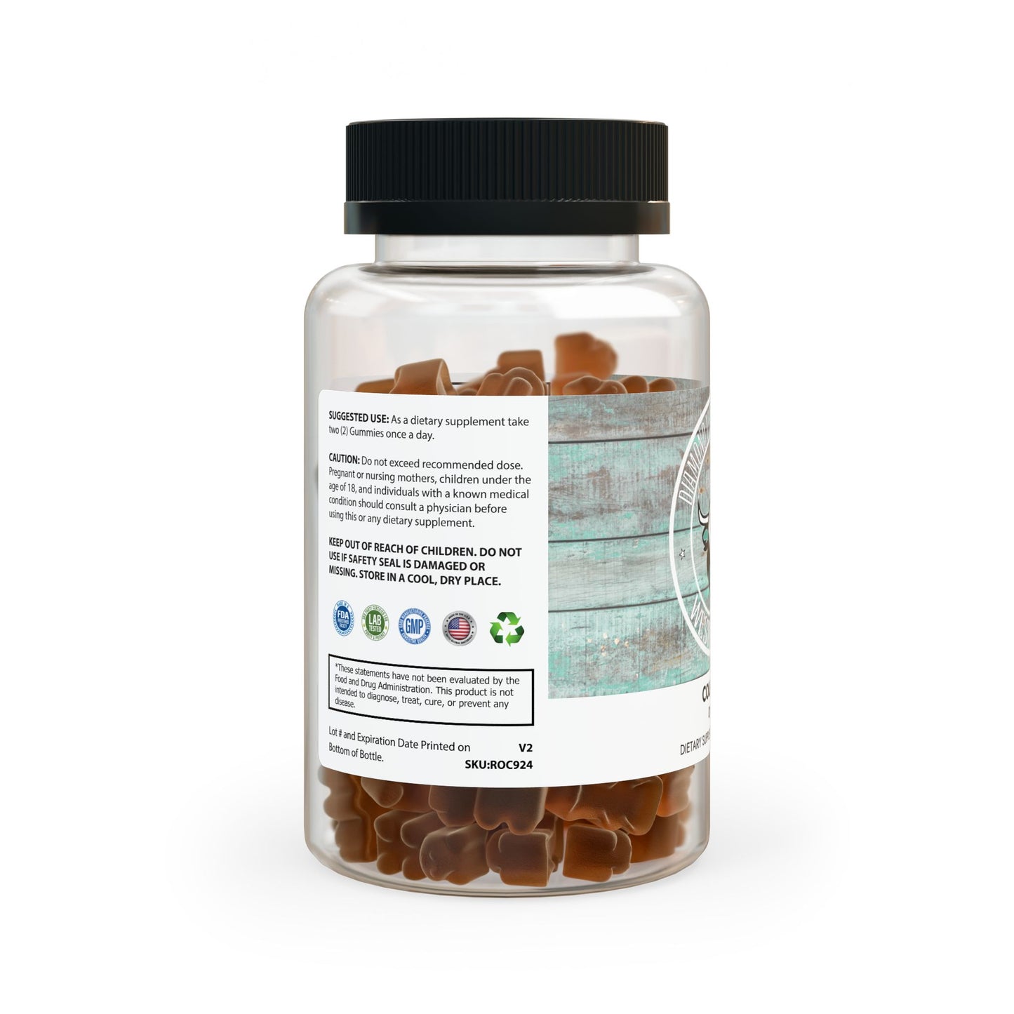 Collagen Gummies (60 Gummies), by Diamond View Farms