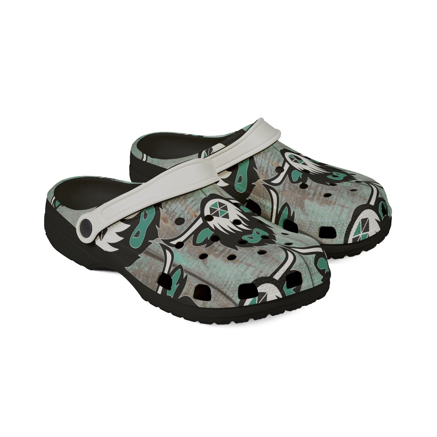 Unique EVA Foam Garden Clogs | Lightweight Summer Footwear, Fun Beach Wear, Casual Slip-Ons, by Diamond View Farms