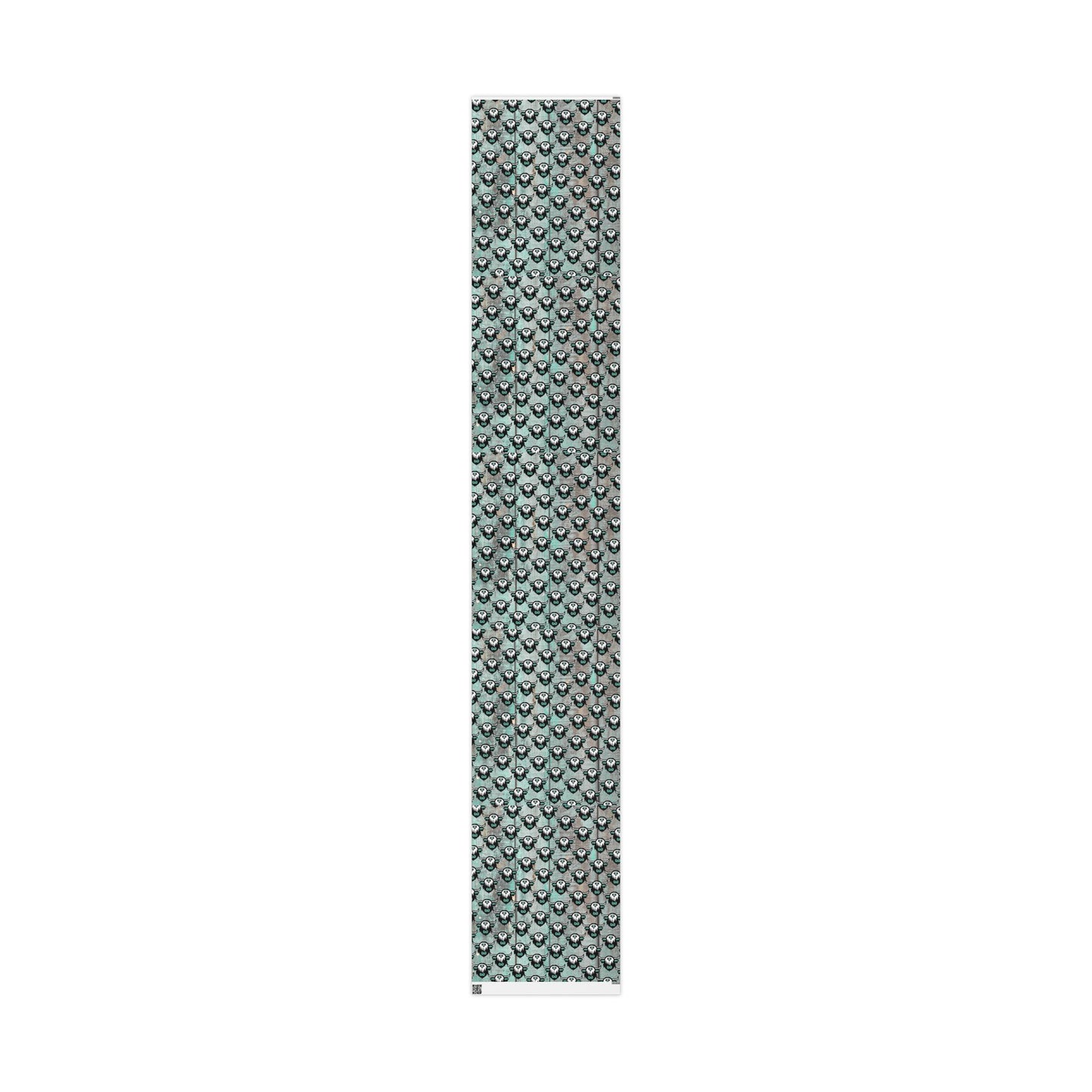 Trendy Skull-Themed Wrapping Paper, by Diamond View Farms - Unique Gift Wrap for Holidays and Celebrations