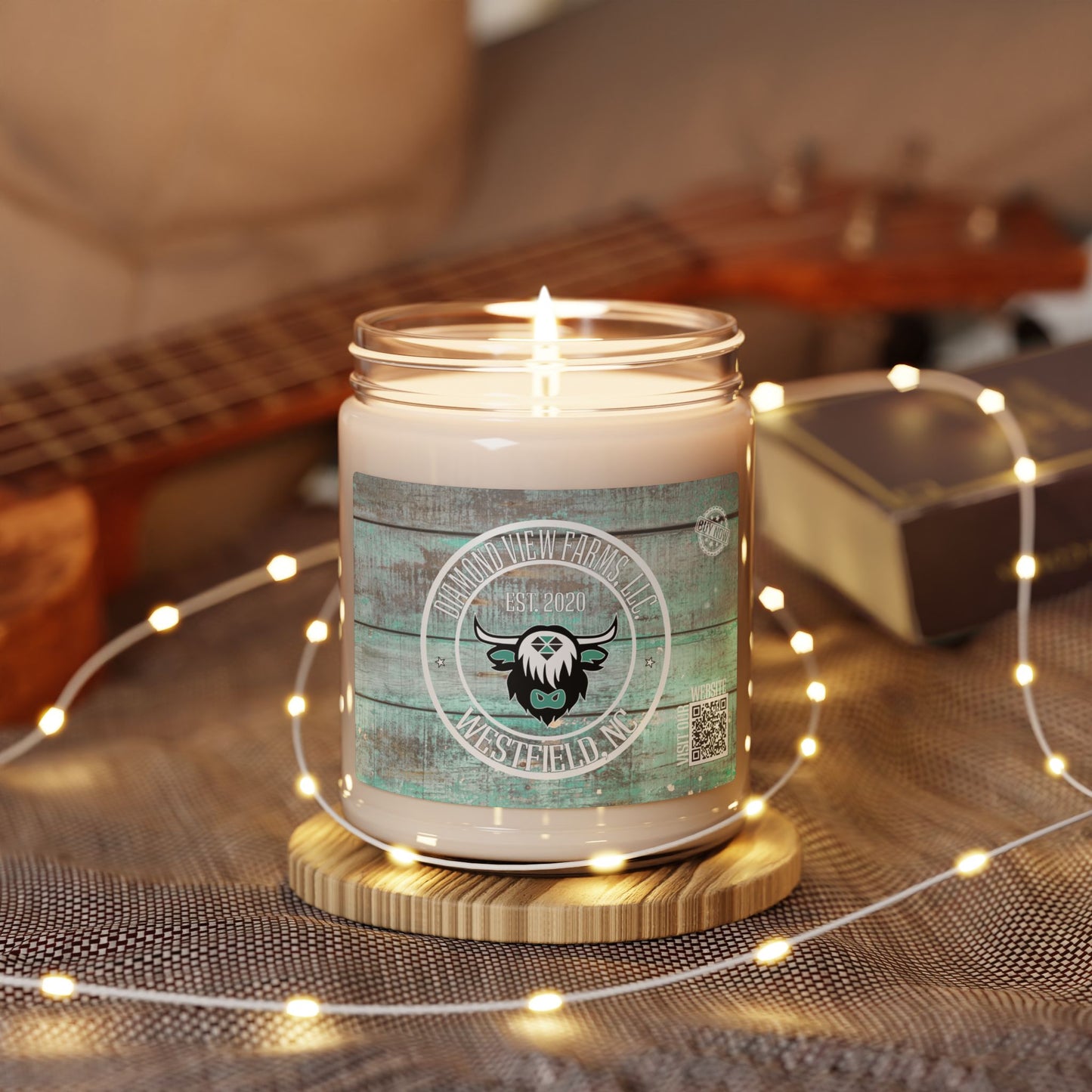 Westfield Farmhouse Scented Soy Candle - Rustic Aroma, 9oz, by Diamond View Farms