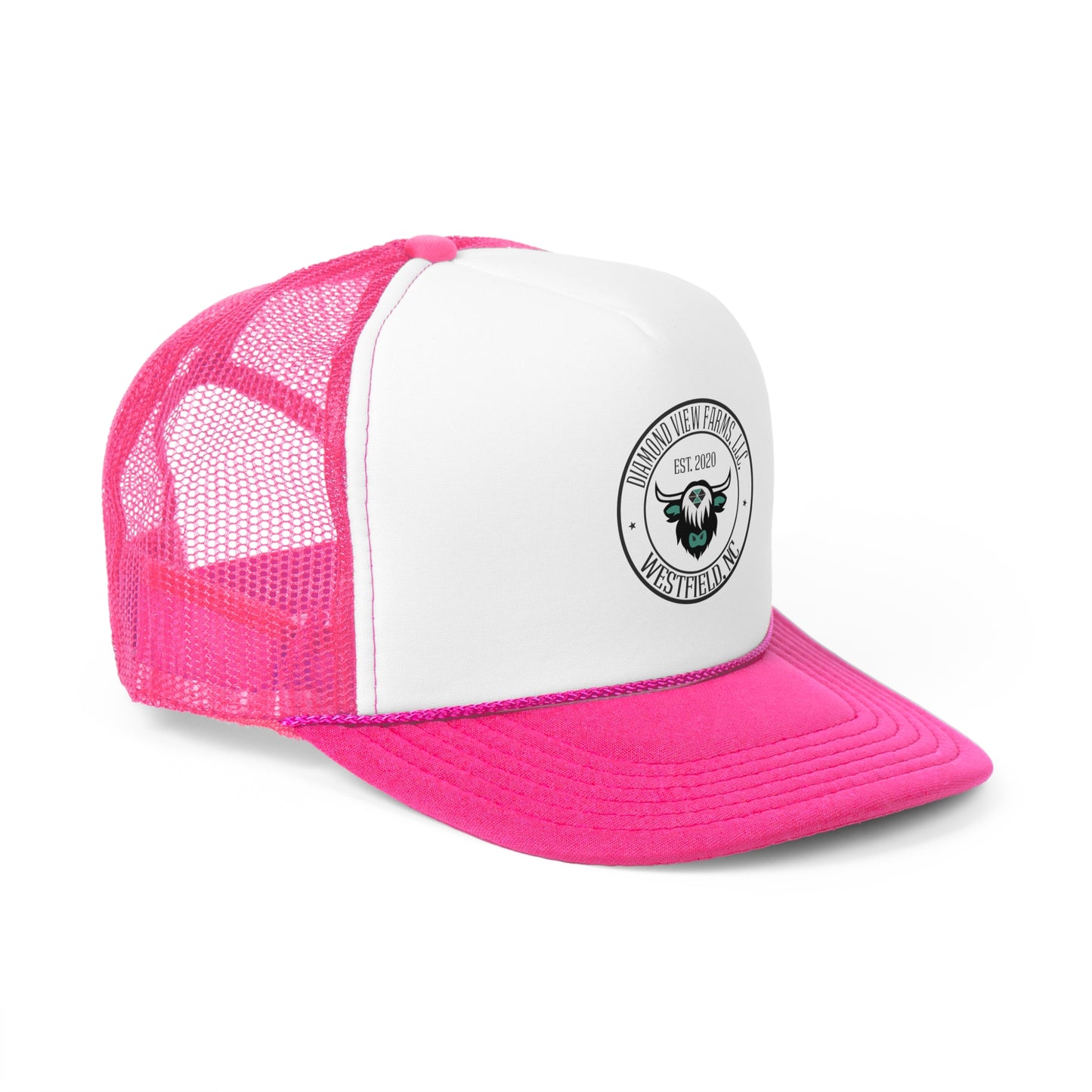 Custom Trucker Cap for Farmers - Diamond View Farms, Established 2020