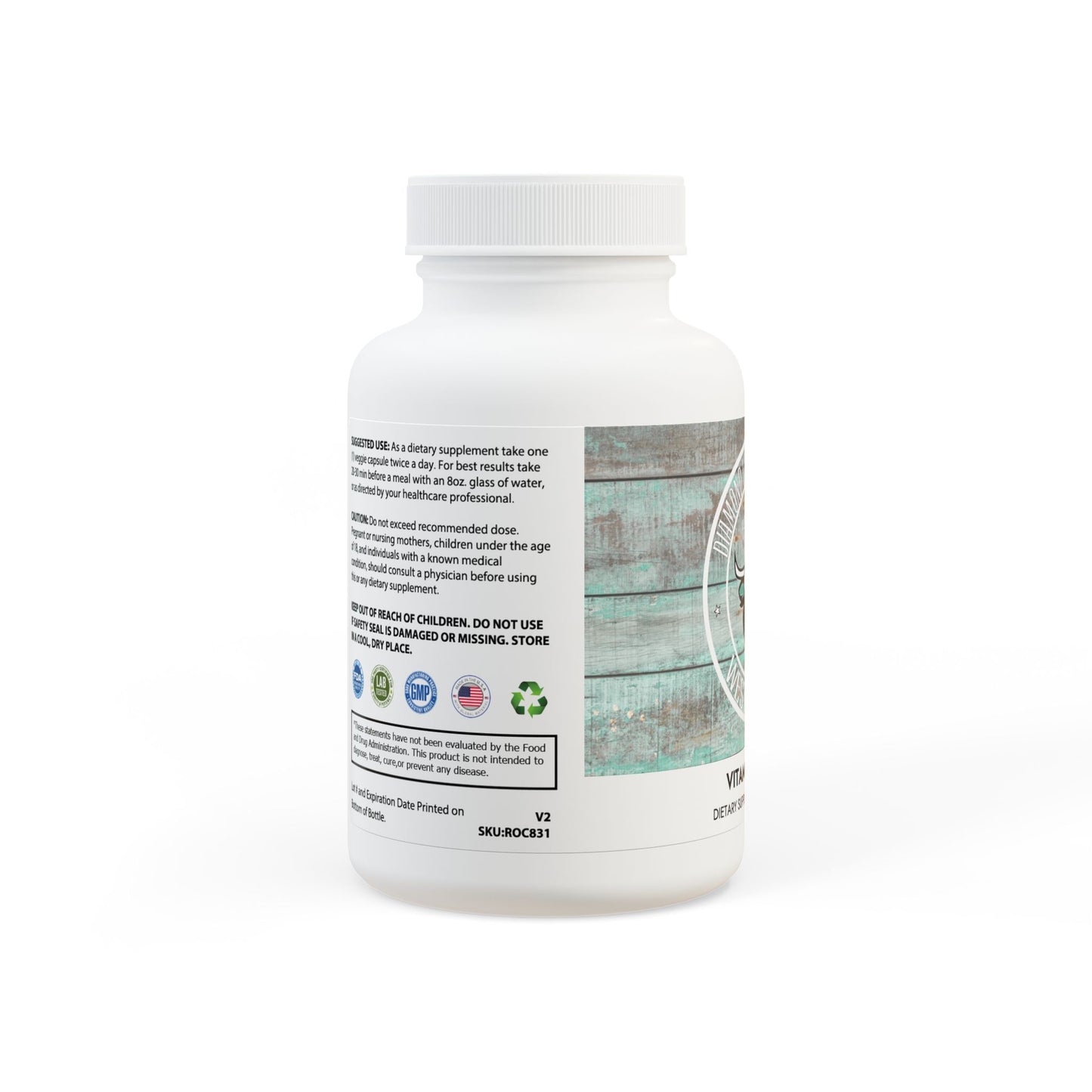 Vitamin K2 + D3 Supplement (60 Capsules), by Diamond View Farms