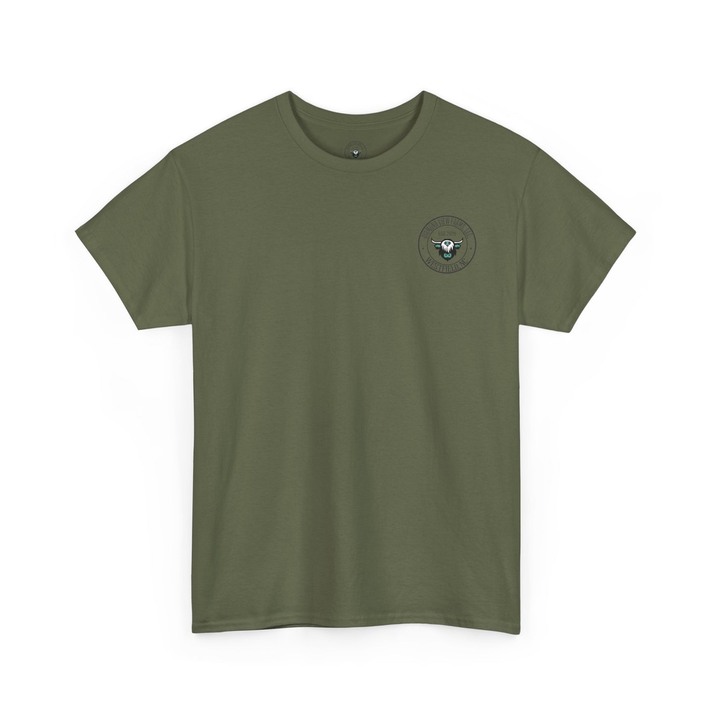 Vintage Graphic Unisex Heavy Cotton Tee - Retro Style with Cool Design, by Diamond View Farms